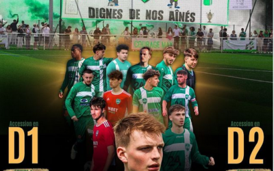 2 montées pour nos Verts et Blancs !