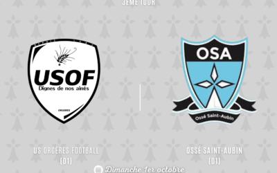 Séniors : Gros tirage pour l’USOF en Coupe de Bretagne