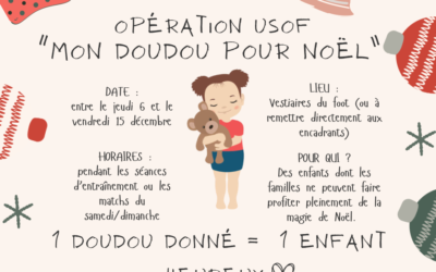 L’opération « Mon Doudou pour Noël », c’est parti!